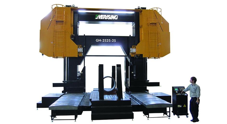 Everising GH2525-25 Column Type Semi-Automatic Band Saw