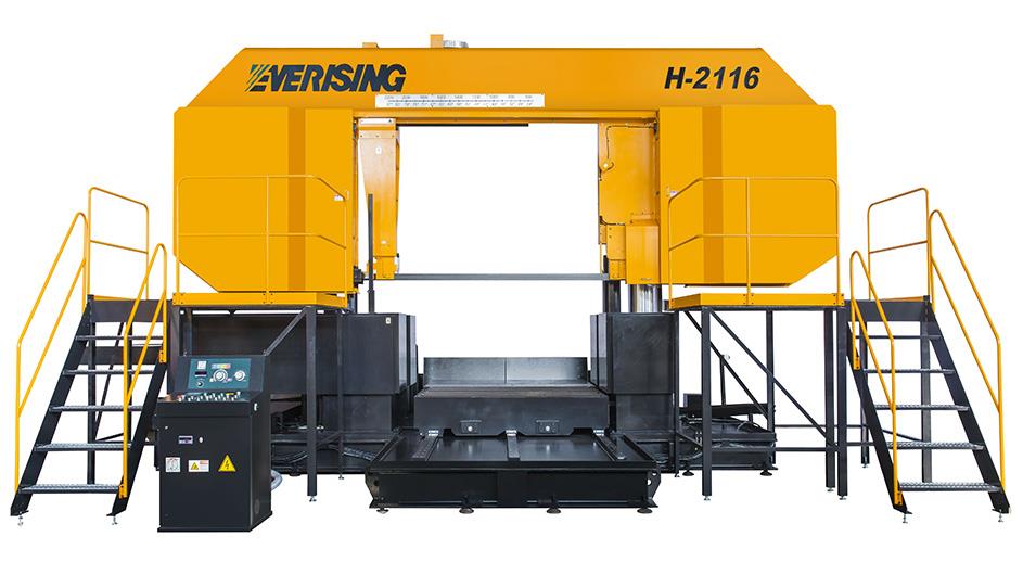 Everising H-2116 Column Type Semi-Automatic Band Saw
