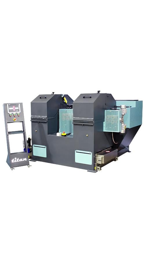 Garboli LT TITAN Planetary Grinding Machine For Wire, Bars And Tubes With Abrasive Belts