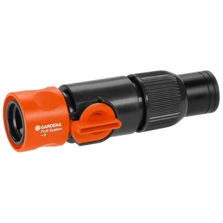 Gardena Profi system hose connector with control valve 3-4 inch hose  2819-20