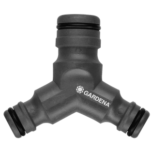 Gardena Profi system Y reducer coupling, 2-way splitter, 1 inlet, 2 outlets 2834-20
