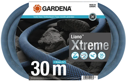 Gardena Textile Hose Liano™ Xtreme 19 mm 3-4 inch, 30 m 18484-20