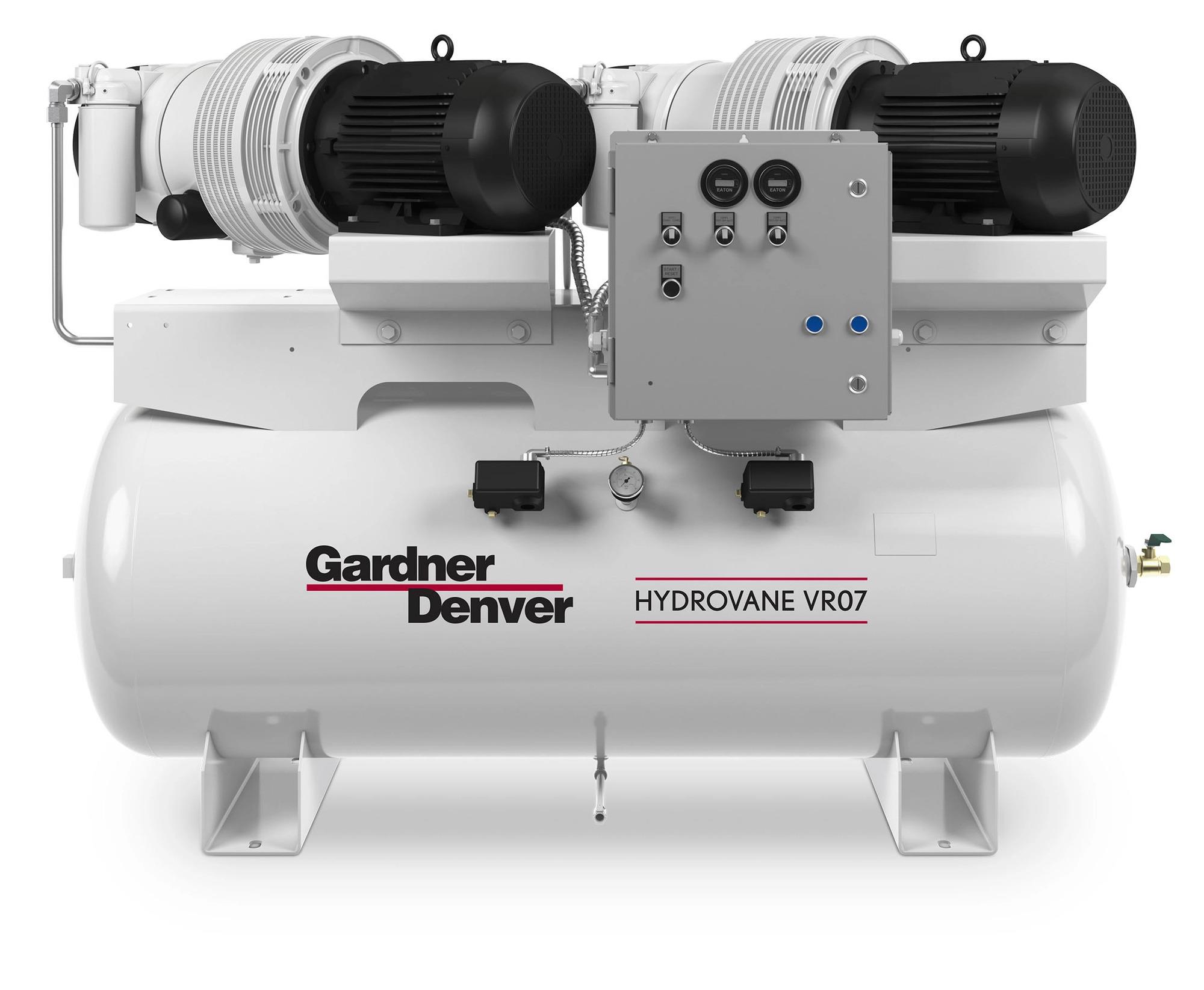 Gardner Denver DRV0001 Duplex Rotary Vane Air Compressor