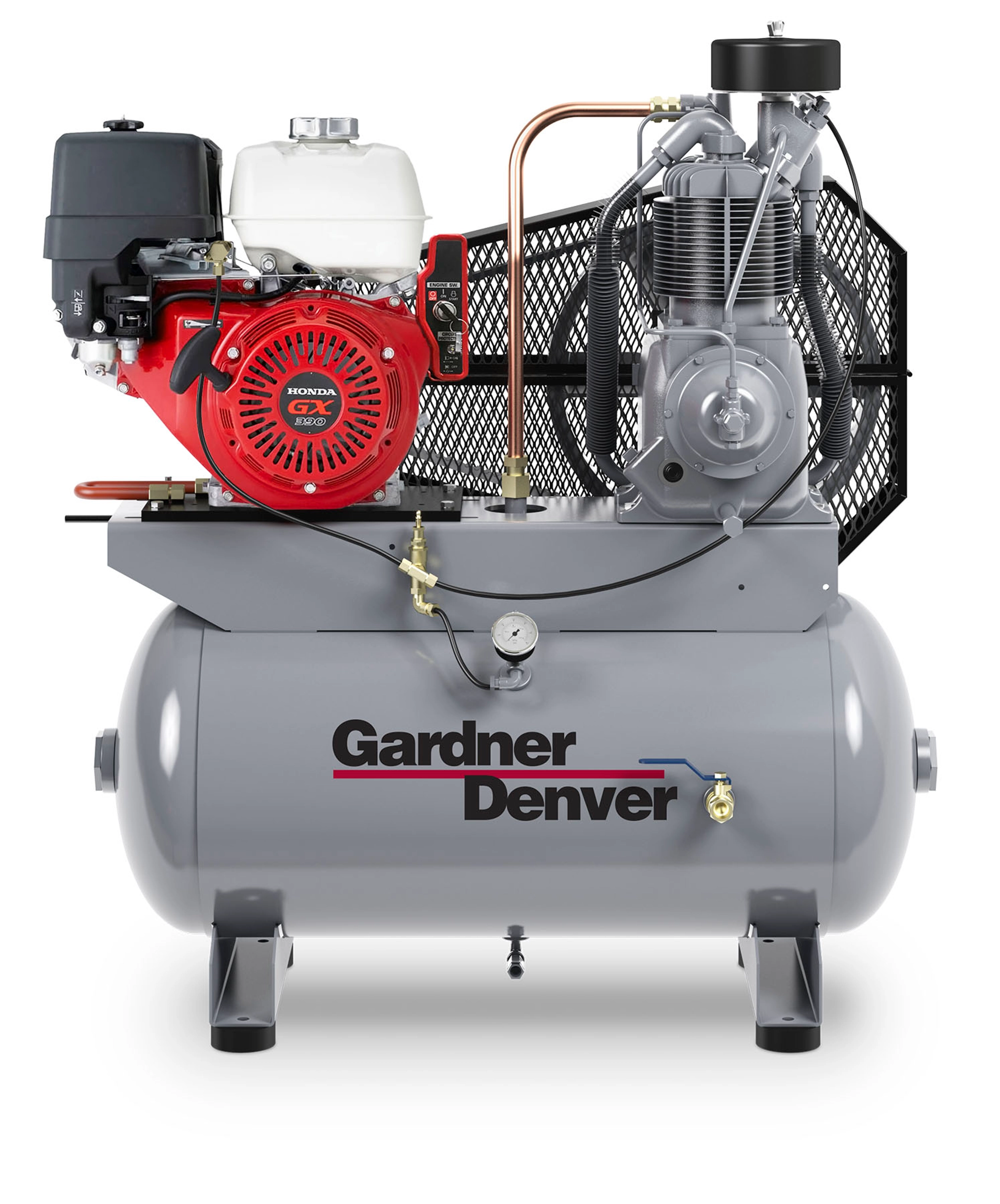 Gardner Denver EDR0001 Engine Driven Reciprocating Compressor (9.1-23.9 HP)