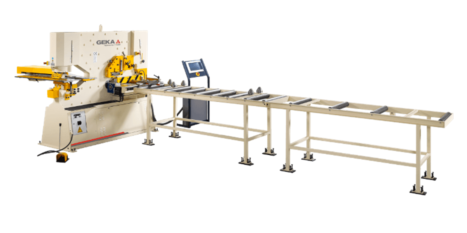Geka ALRS CNC Feeders for the Automatic Feeding of Flat Bars