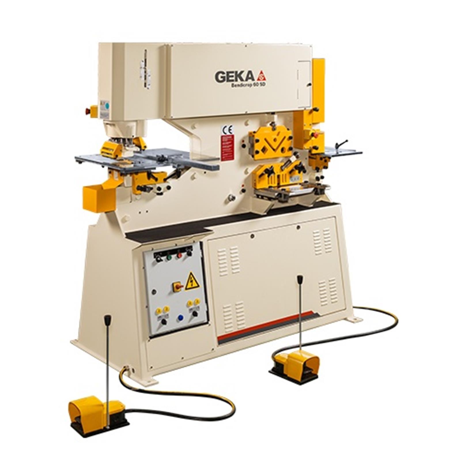 Geka Bendicrop 60 Ironworker Machines for Punching and Bending