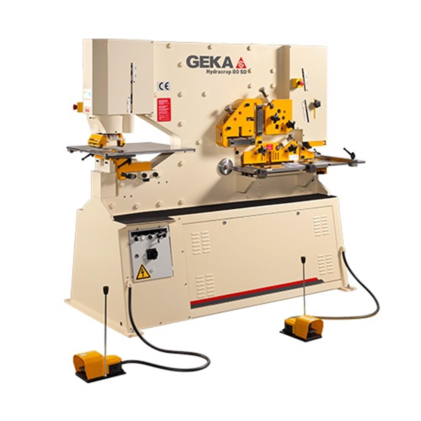 Geka Hydracrop 80 Two Cylinder Ironworker Machines