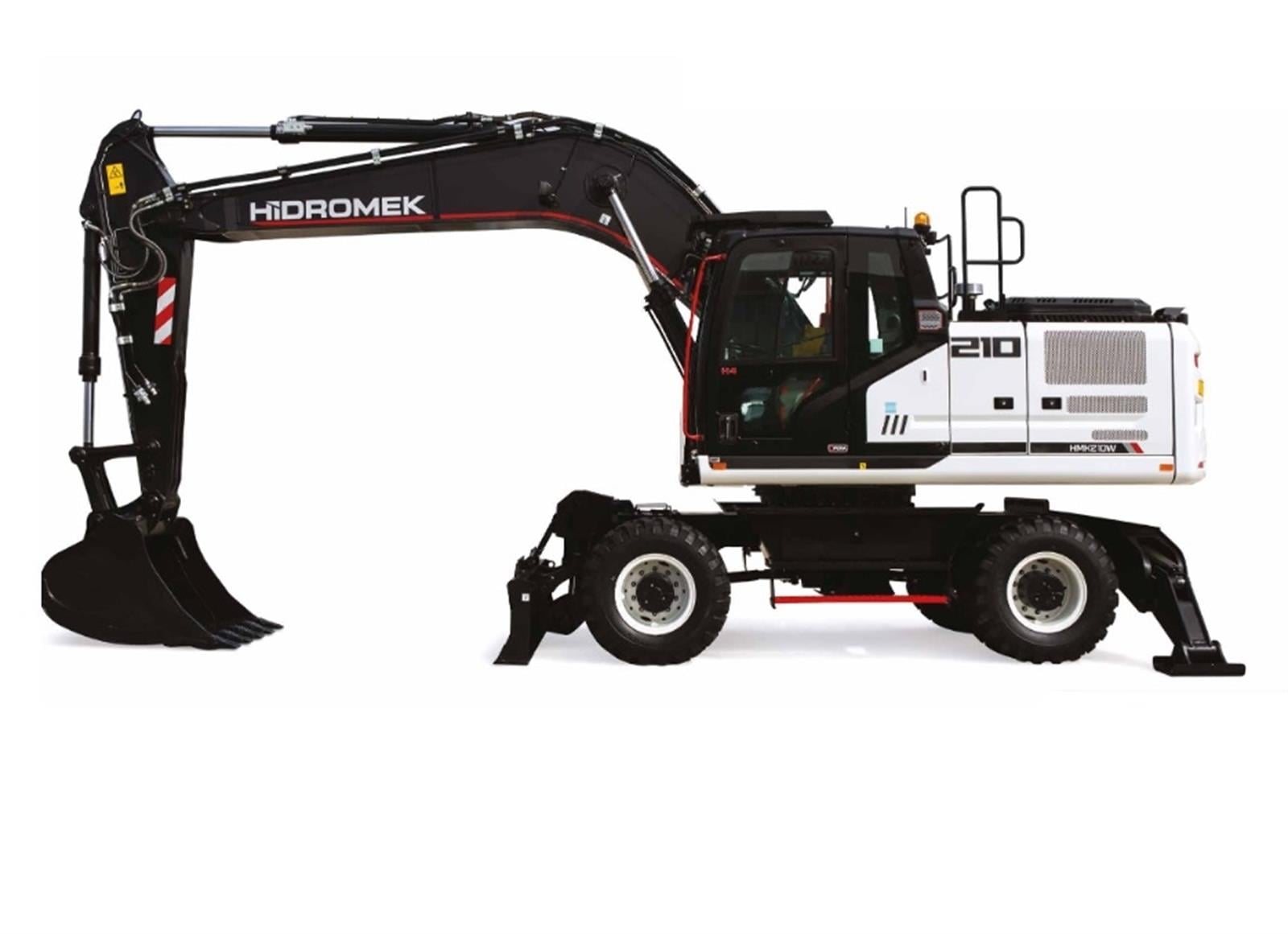 Hidromek HMK 210 W Wheel Excavators