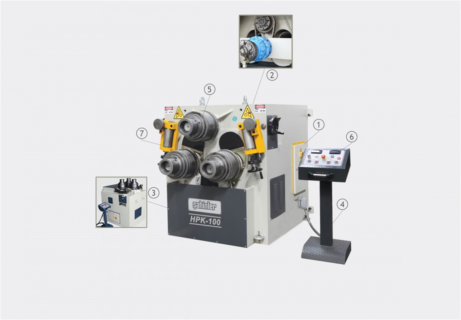 HPK 100 Hydraulic Profile Bending Machine 