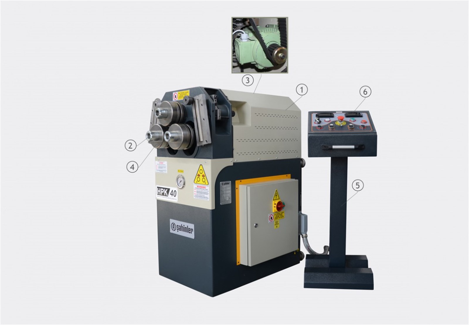 HPK 40 Hydraulic Profile Bending Machine 