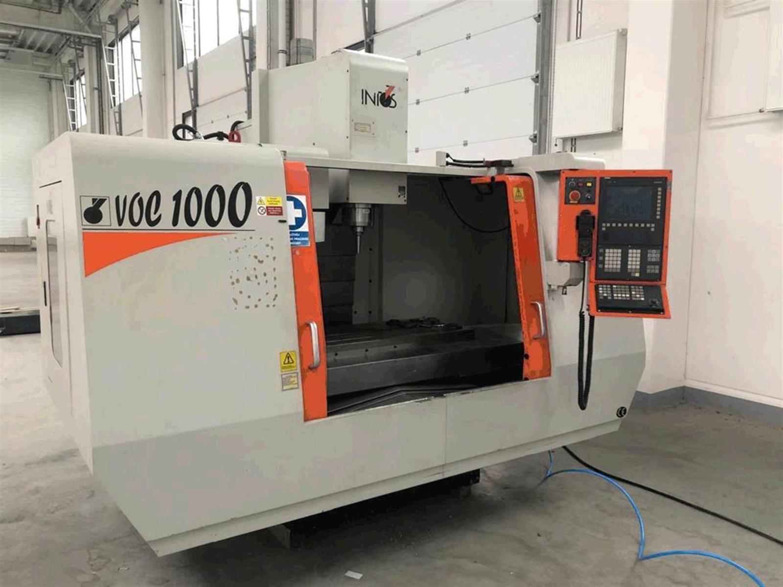 INTOS VOC 1000 Machining center - vertical