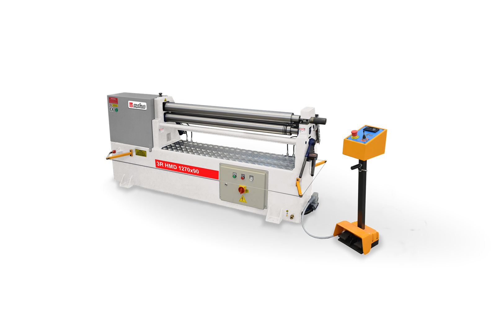 Isitan 3R HMD 1270 x 90 Hydraulic 3 Roll Plate Rolling Machines