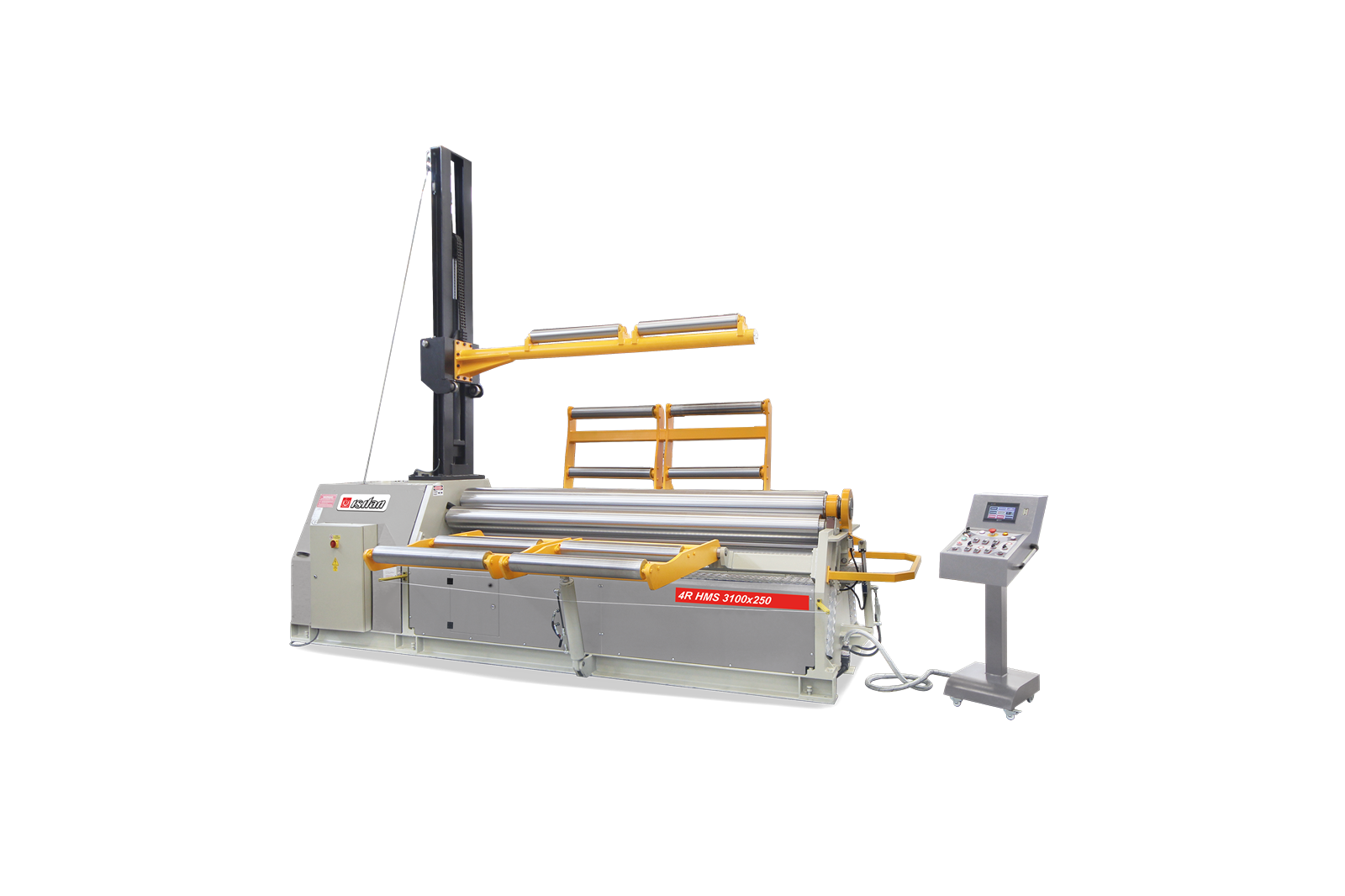 Isıtan 4R HMS 650x80 Hydraulıc 4 Roll Plate Rollıng Machınes