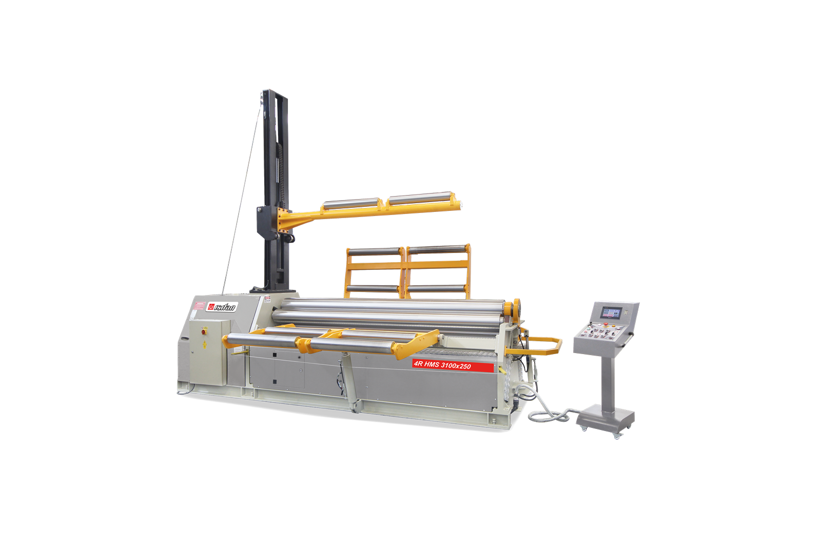 Isıtan 4R HMS 650x80 Hydraulıc 4 Roll Plate Rollıng Machınes