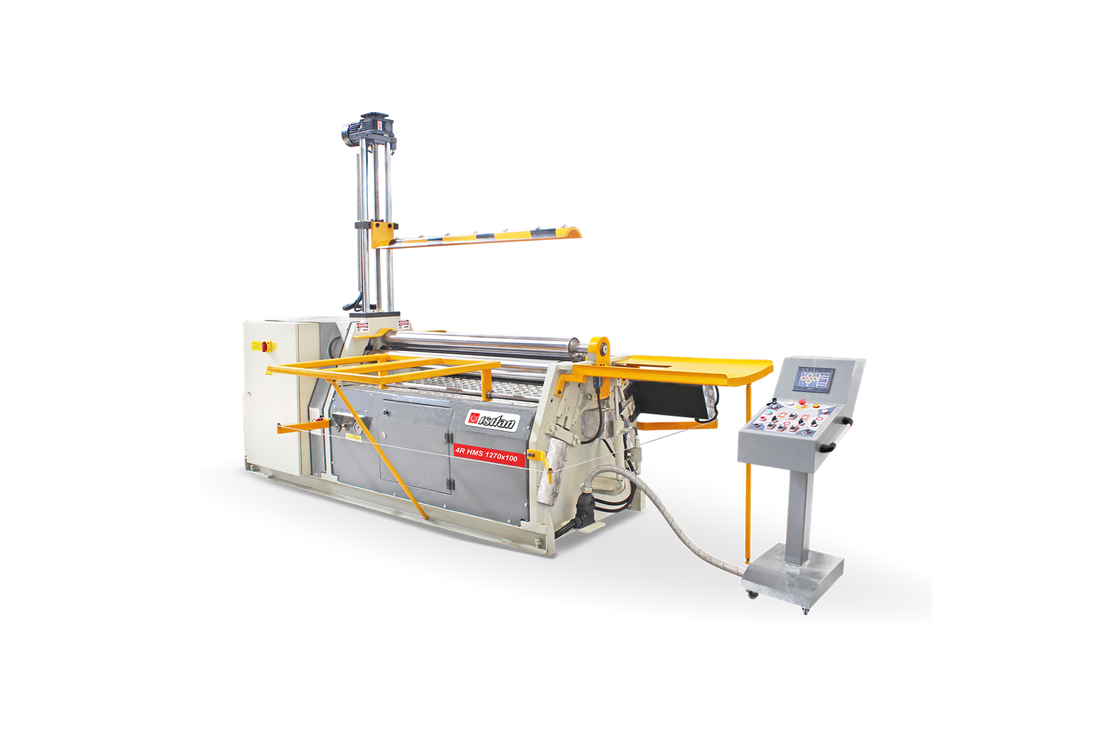 Isıtan 4R HMS 650x80 Hydraulıc 4 Roll Plate Rollıng Machınes