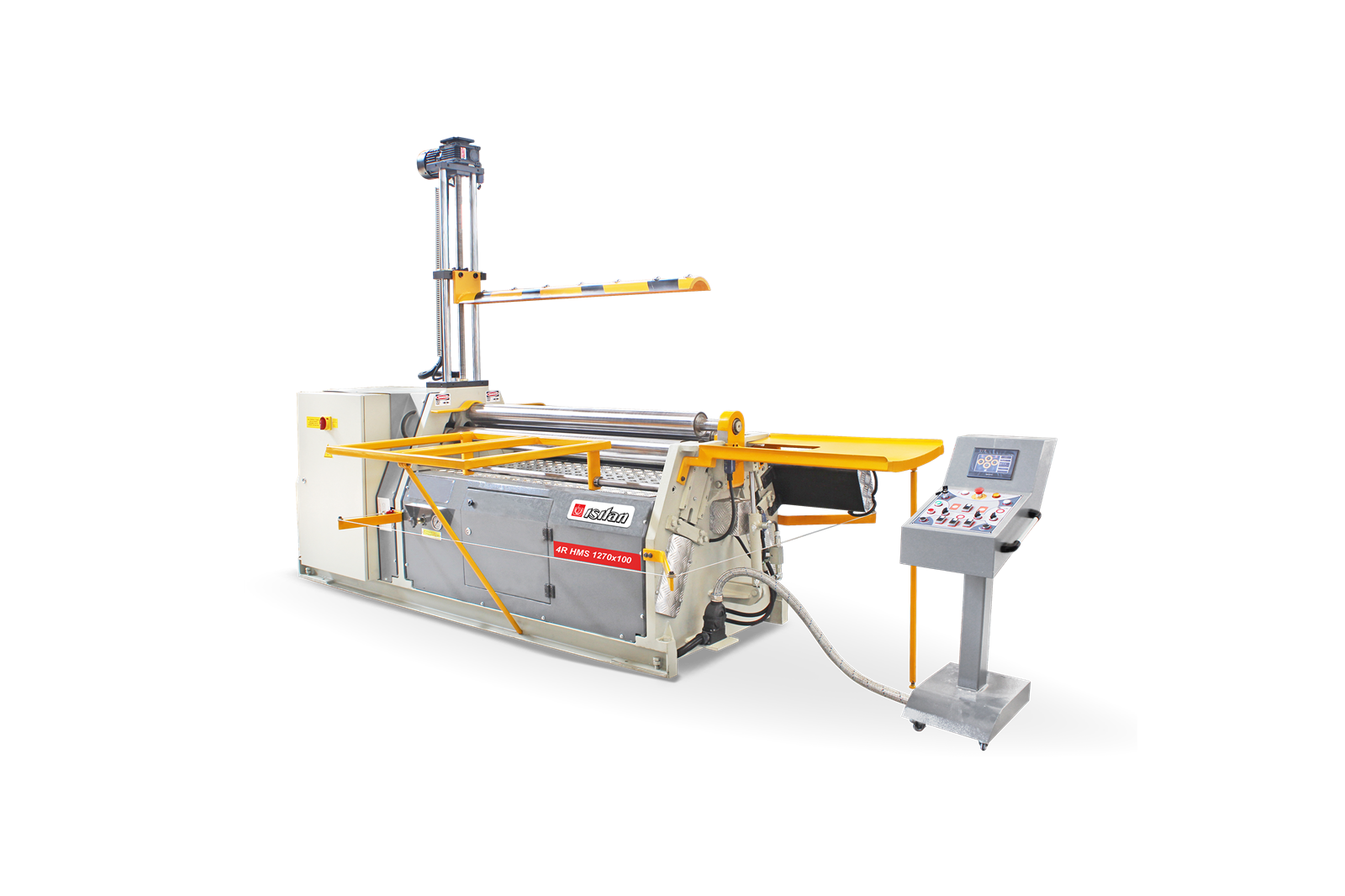 Isıtan 4R HMS 650x80 Hydraulıc 4 Roll Plate Rollıng Machınes