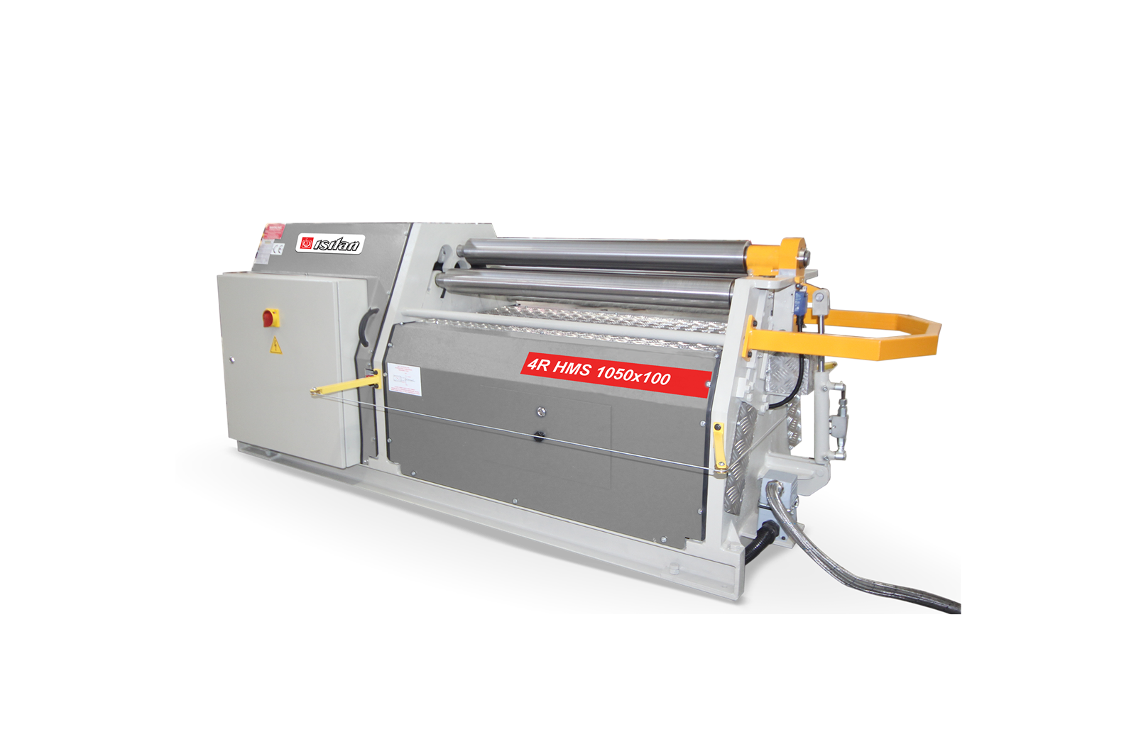 Isıtan 4R HMS 650x80 Hydraulıc 4 Roll Plate Rollıng Machınes