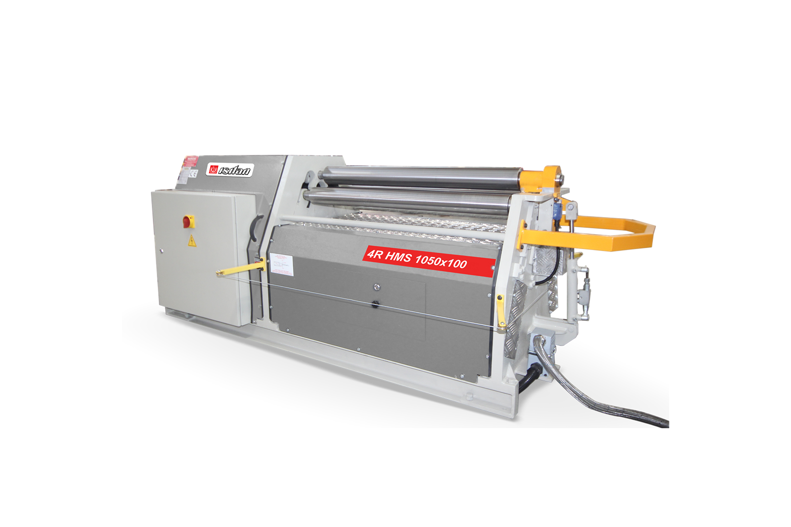 Isıtan 4R HMS 650x80 Hydraulıc 4 Roll Plate Rollıng Machınes