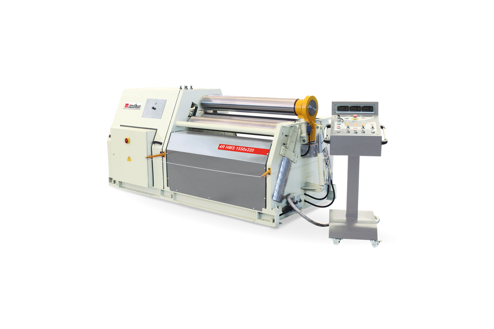 Isıtan 4R HMS 650x80 Hydraulıc 4 Roll Plate Rollıng Machınes