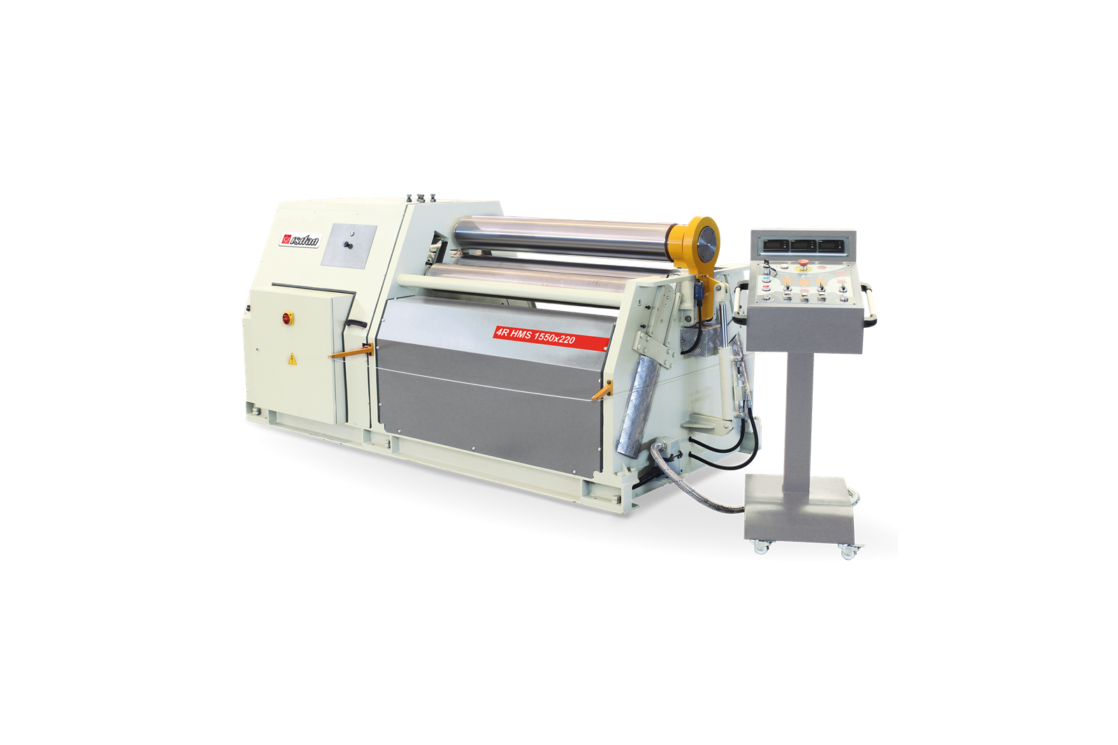 Isıtan 4R HMS 650x80 Hydraulıc 4 Roll Plate Rollıng Machınes