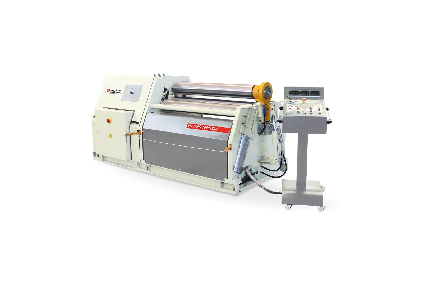 Isıtan 4R HMS 650x80 Hydraulıc 4 Roll Plate Rollıng Machınes