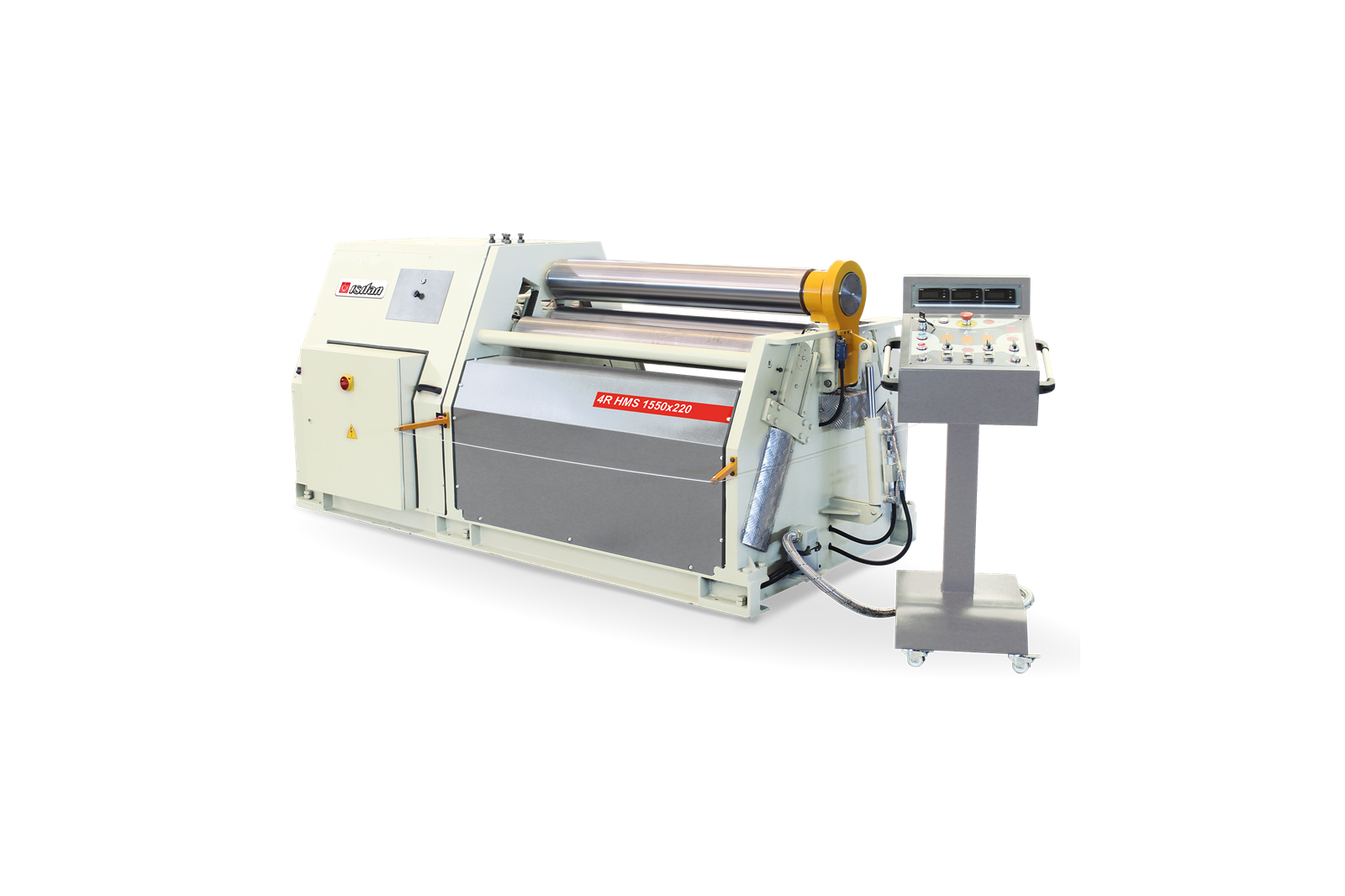 Isıtan 4R HMS 650x80 Hydraulıc 4 Roll Plate Rollıng Machınes