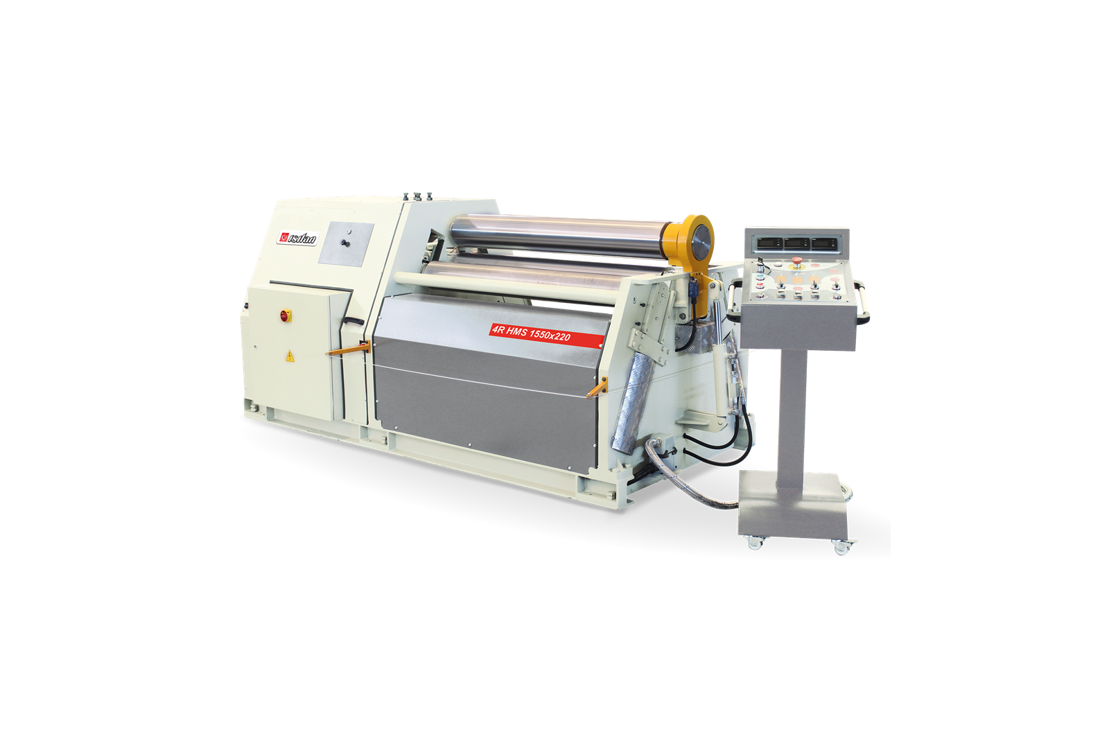 Isıtan 4R HMS 650x80 Hydraulıc 4 Roll Plate Rollıng Machınes