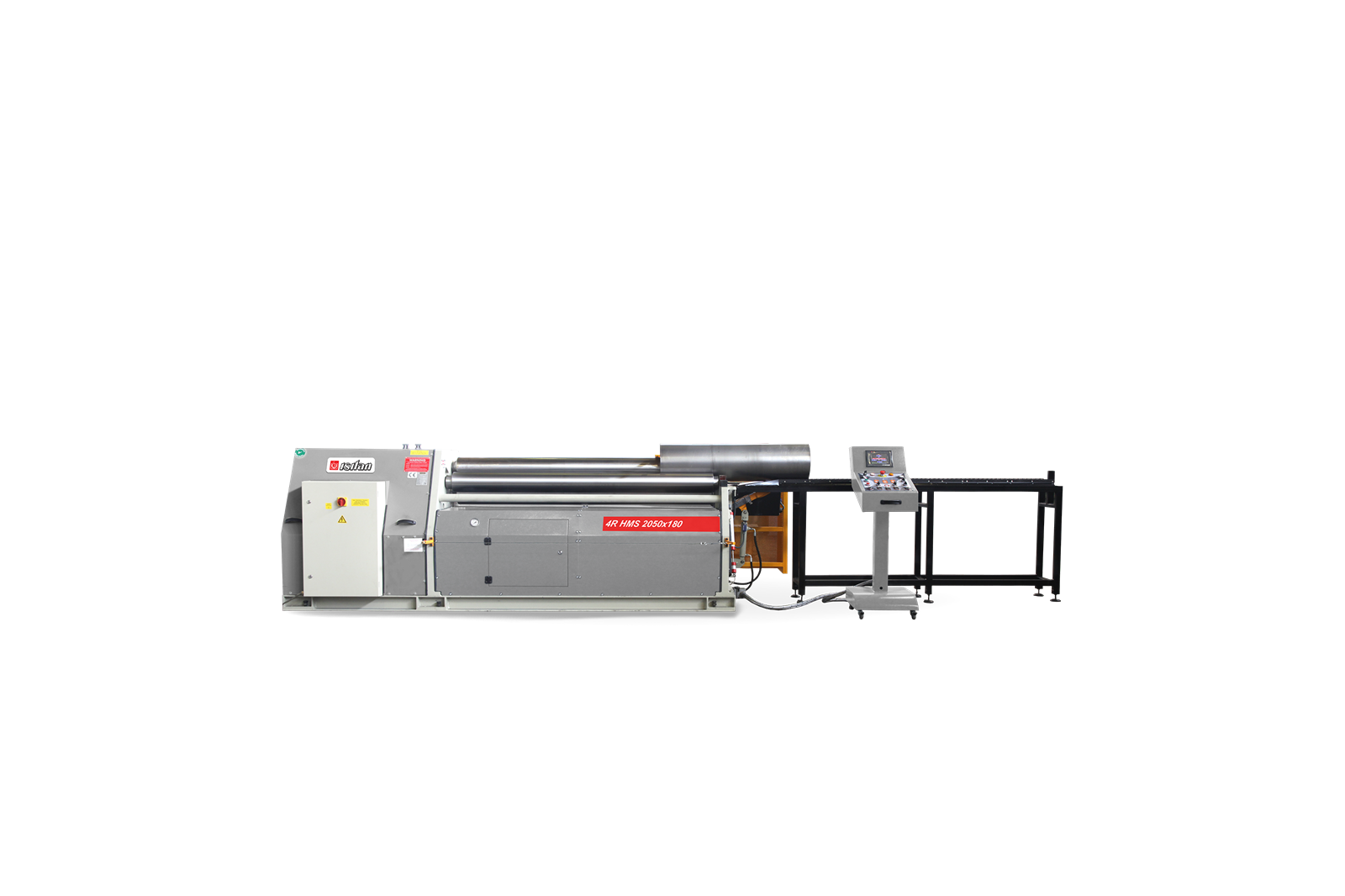 Isıtan 4R HMS 650x80 Hydraulıc 4 Roll Plate Rollıng Machınes