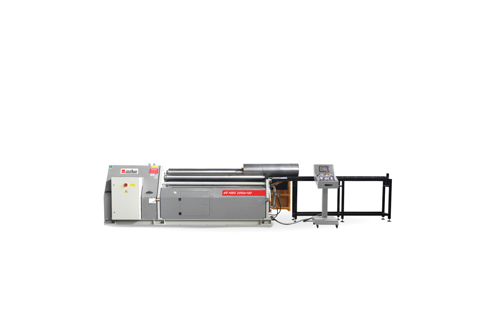 Isıtan 4R HMS 650x80 Hydraulıc 4 Roll Plate Rollıng Machınes