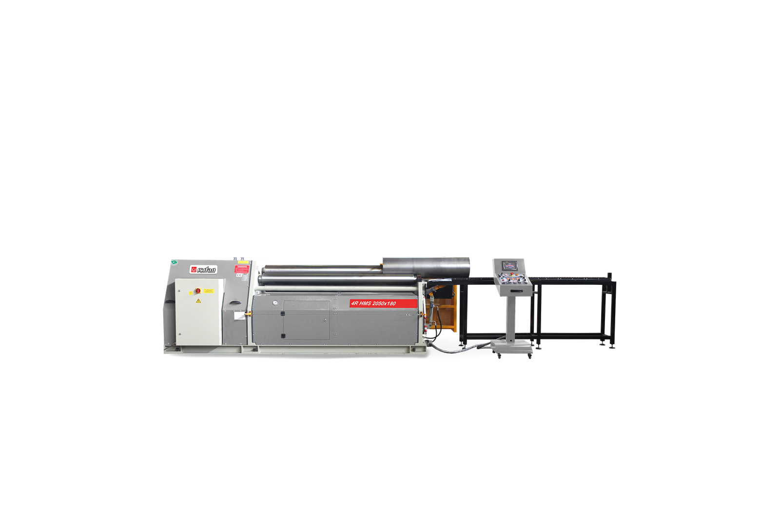 Isıtan 4R HMS 650x80 Hydraulıc 4 Roll Plate Rollıng Machınes