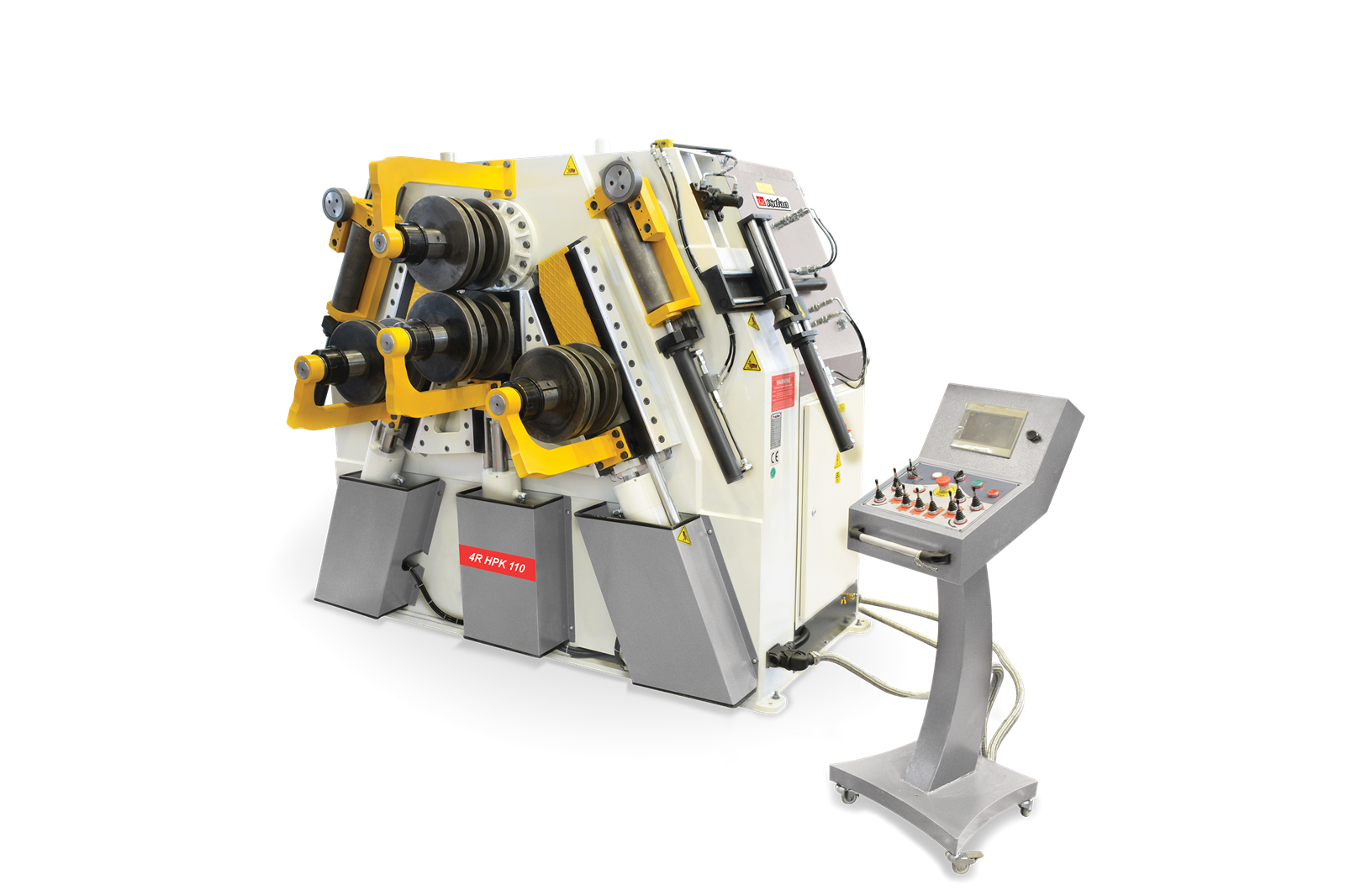 Isitan 4R HPK 70 Hydraulic 4 Roll Profile And Pipe Bending Machine