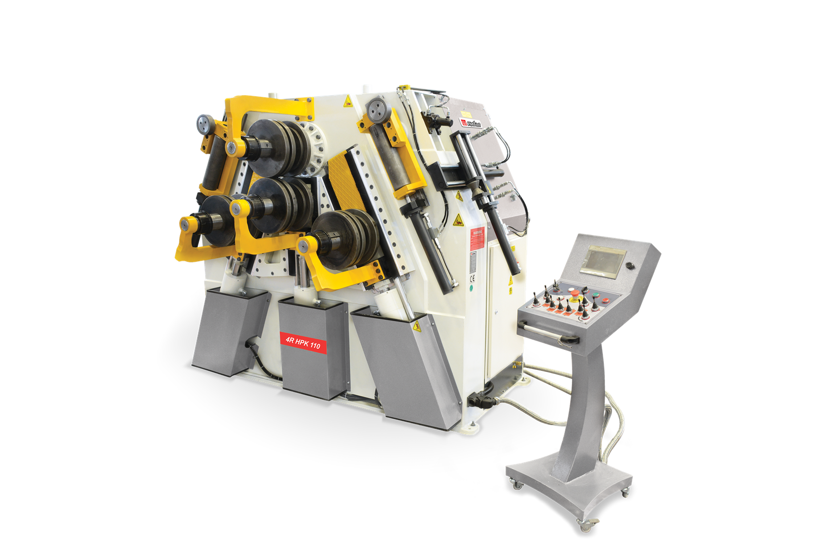 Isitan 4R HPK 70 Hydraulic 4 Roll Profile And Pipe Bending Machine