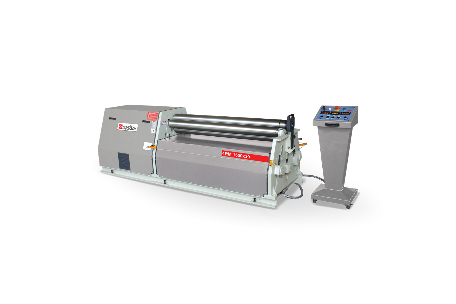 Isitan 4RM 10-130 Motorized 4 Roll Plate Rolling Machines