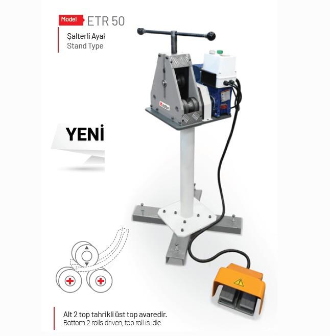 Isitan ETR-50 Motorized 3Rolls Pipe Bending Machine