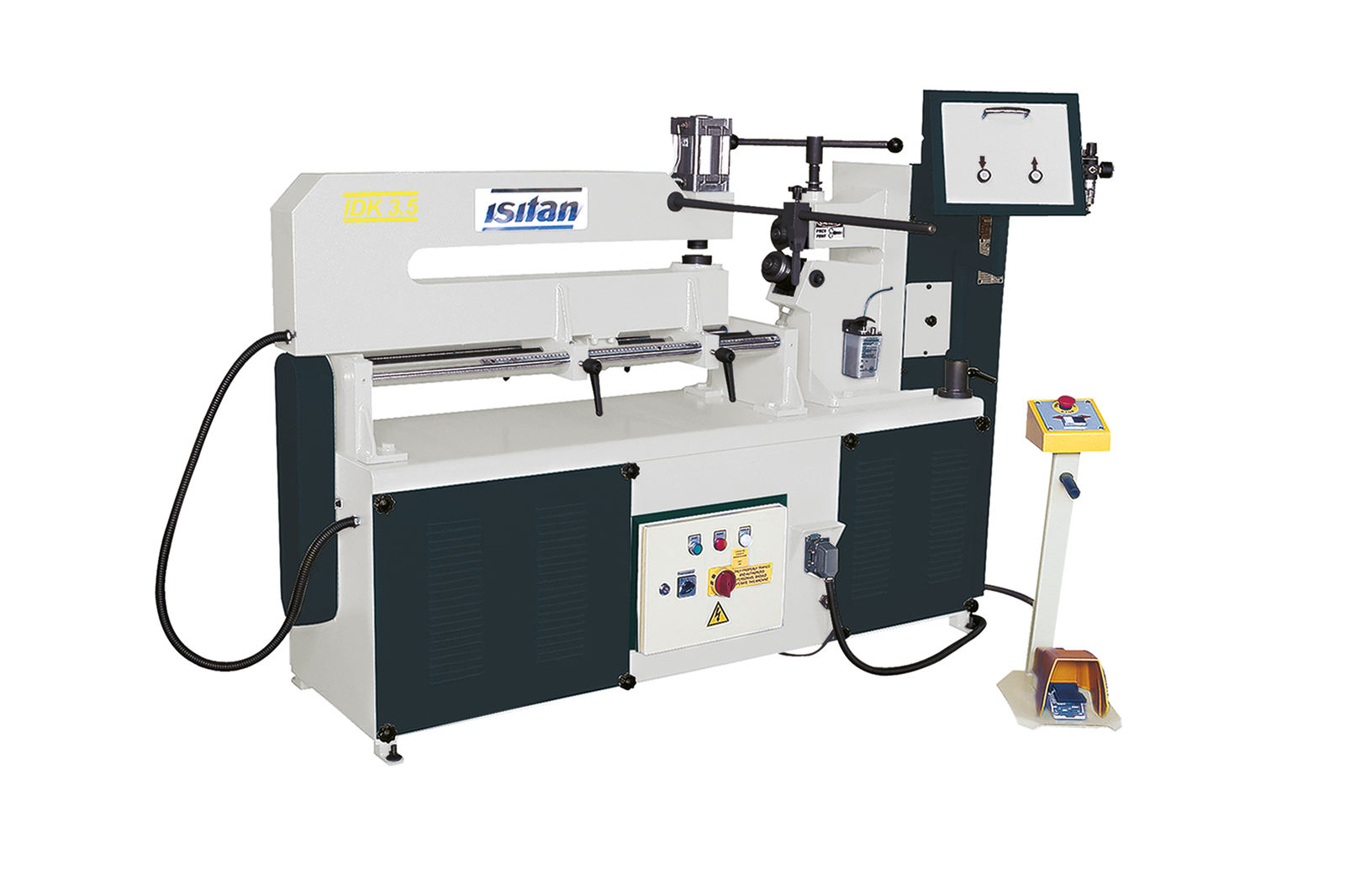 Isitan IDK-3,5 Pneumatic Circular Cutting Flanging Machines