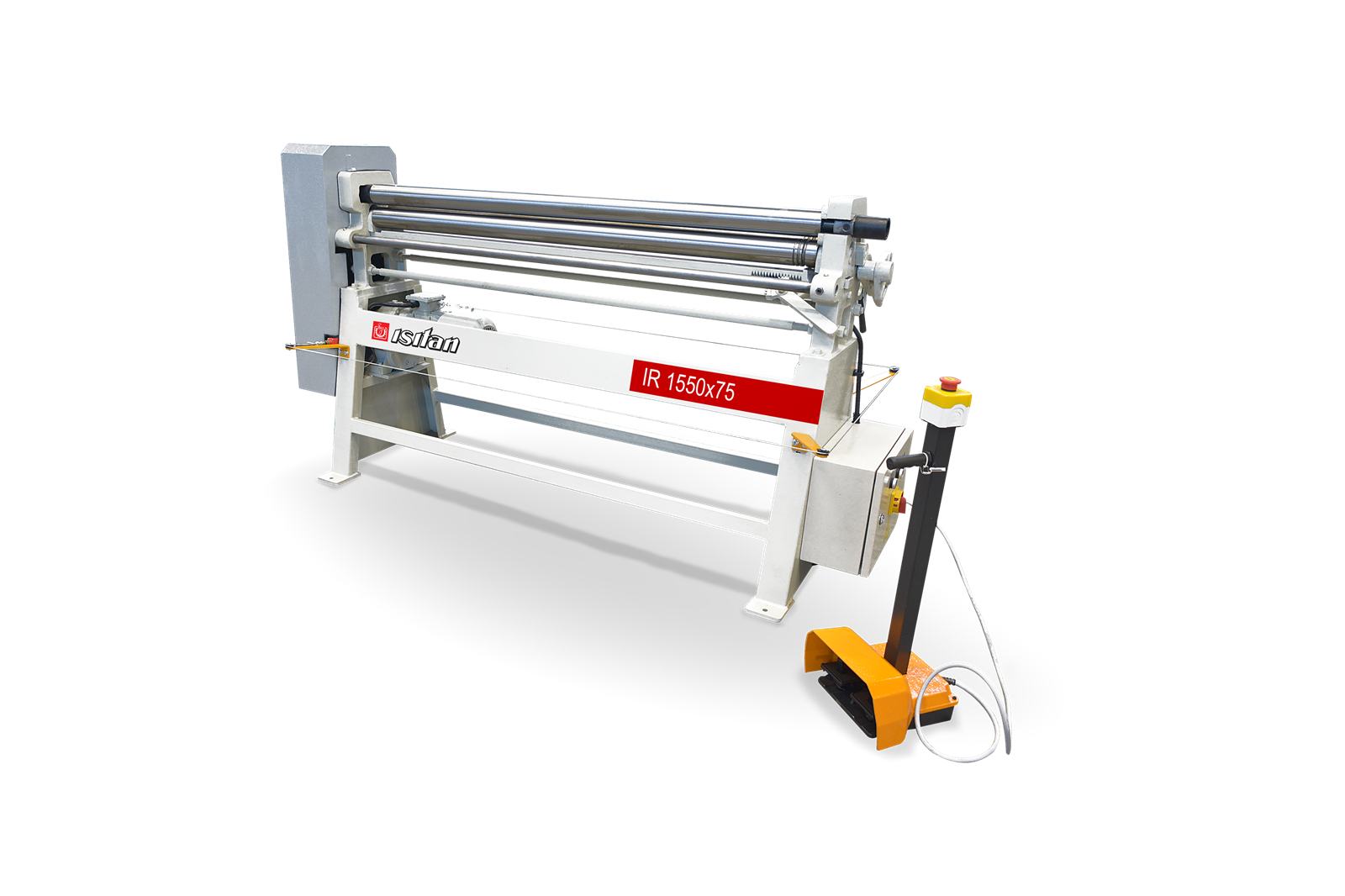 Isıtan IR 1550 x 68 Motorized 3Rolls Plate Bending Machine
