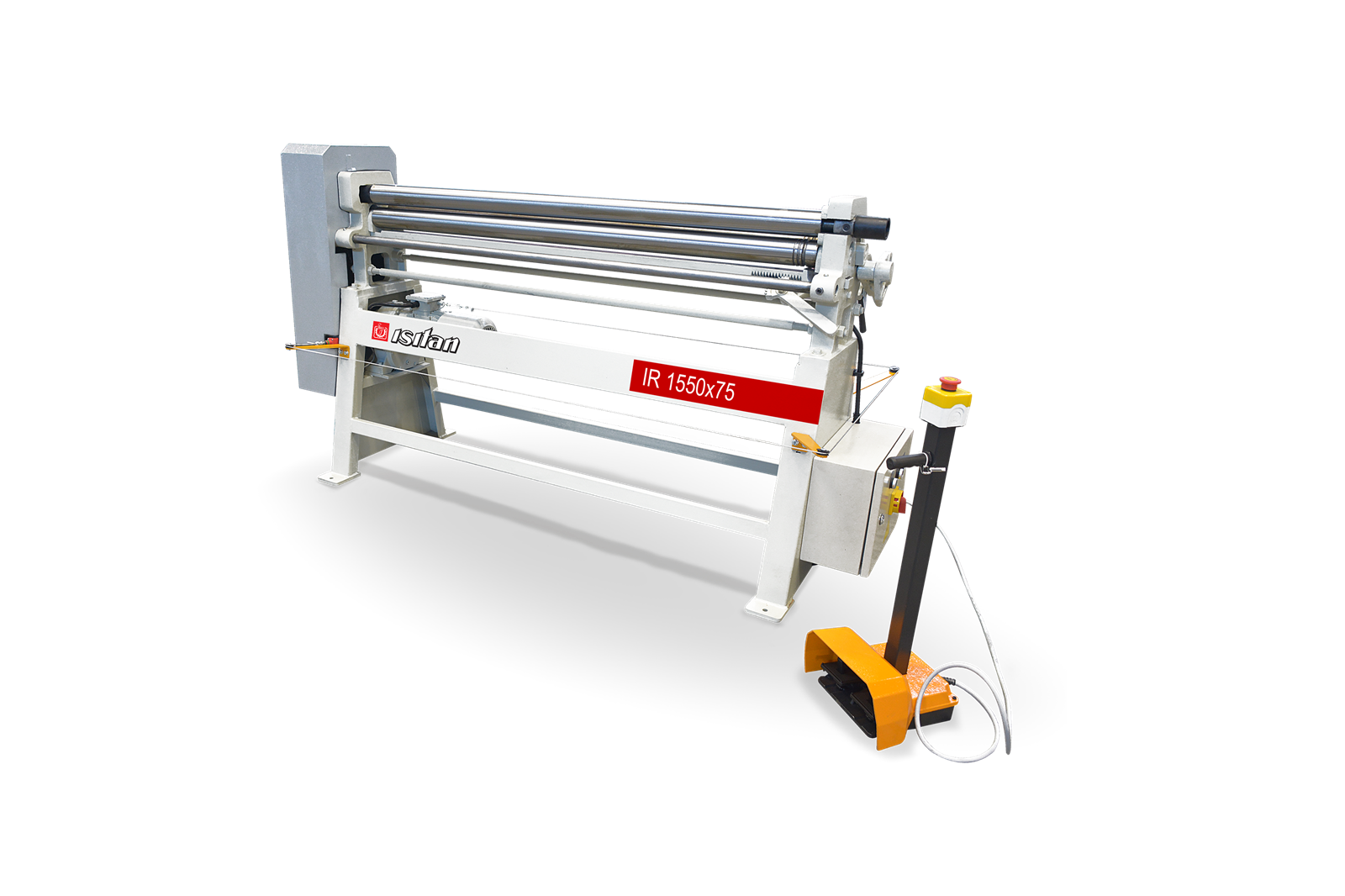 Isıtan IR 1550 x 68 Motorized 3Rolls Plate Bending Machine