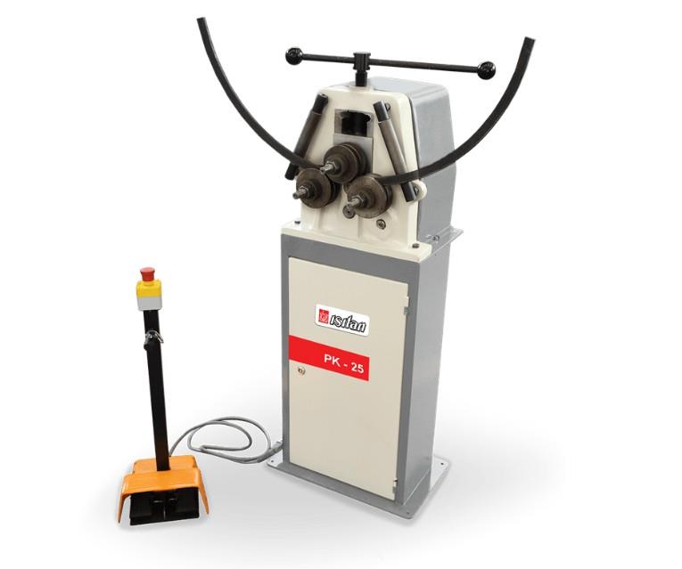 Isitan PK-25 Manual 3 Roll Profile Pipe Bending Machine