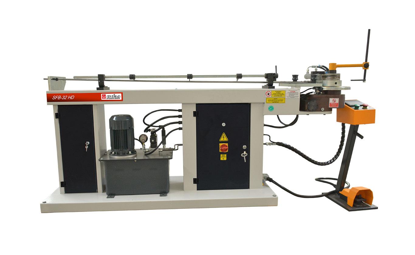 Isitan SFB 32-HD PLC Controlled Hydraulic Pipe Bending Machine With Mandrel