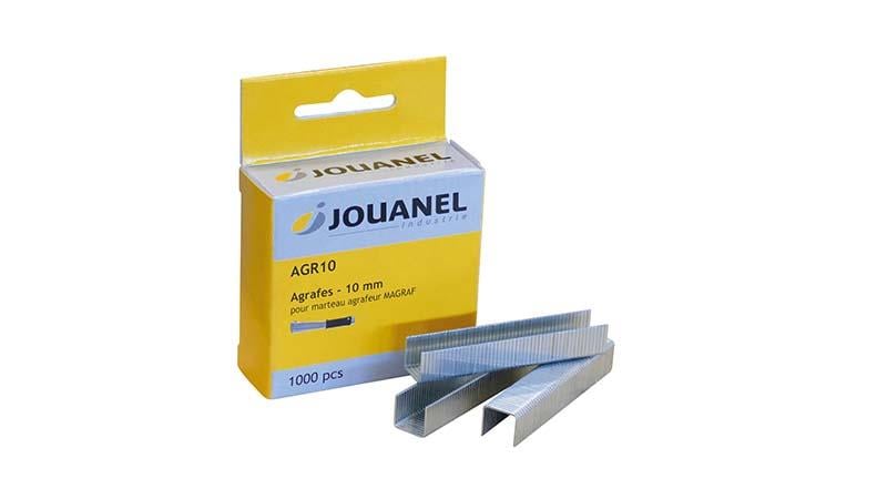 Jouanel AGR10 Box Of 1000 Staples - 10 mm - For MAGRAF