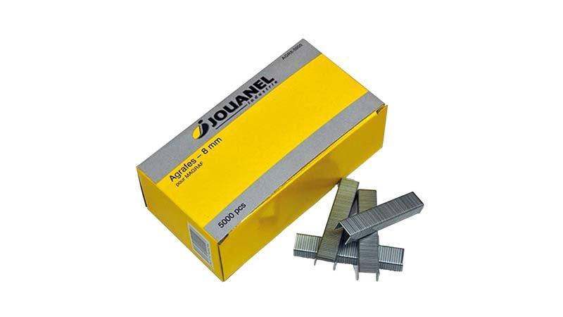 Jouanel AGR8-5000 Box Of 5000 Staples - 8 mm - For MAGRAF