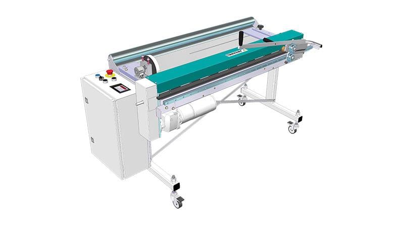 Jouanel CLD-AE-REF Cutting Unit 1.25m x 0.7mm Electric Uncoiling Manual Cutting 3 Sets Of Slitting Blades