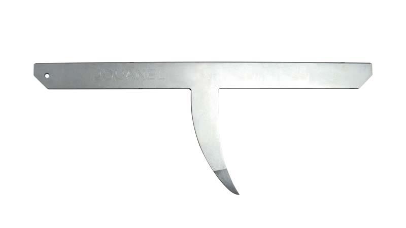 Jouanel ENCD500 Slater's Anvil - Forged Steel - Right 500 mm