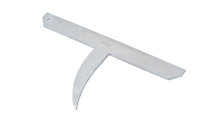Jouanel ENCG400 Slater's Anvil - Forged Steel - Left 400 mm