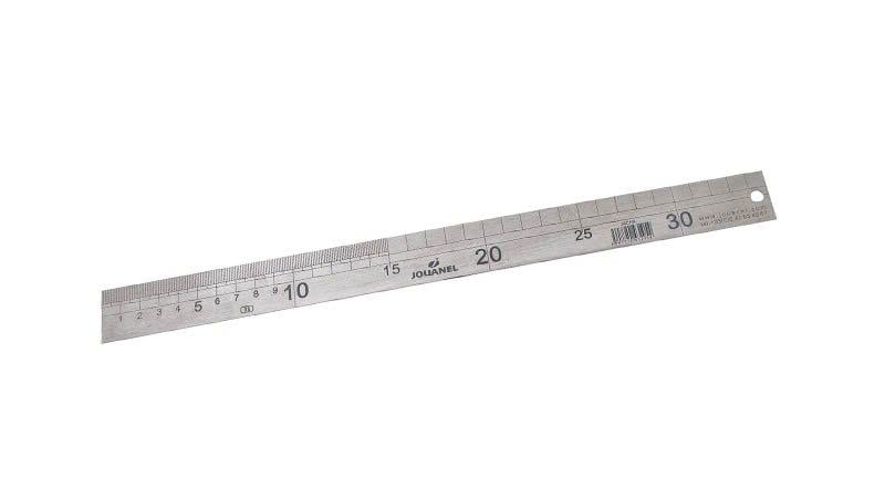 Jouanel JACHA Carpenter's Stainless Steel Gauge Inscribed 350mm 