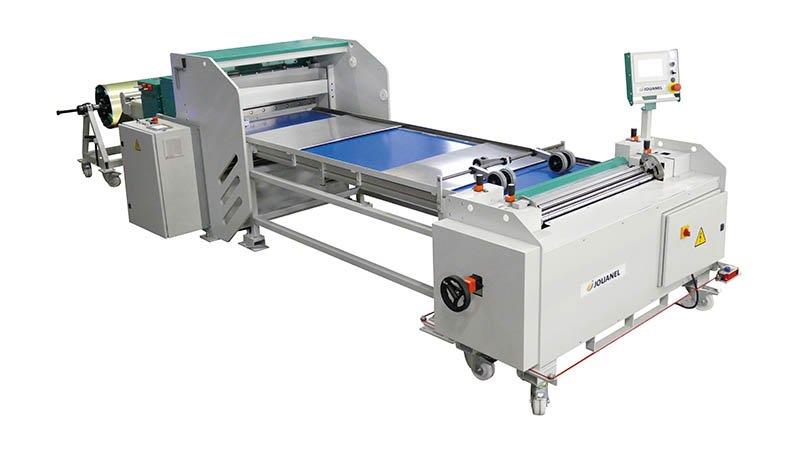 Jouanel LIGNE-CALO1-1000 Insulation Line Width 1000mm 1 Beading Straightening - Punching - Cutting - 0.8mm Steel