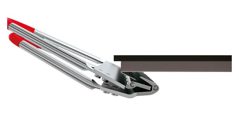 Jouanel PALCD420 Double Hinge Drip Edge Bender With 420 mm Working Width And 35 mm Depth