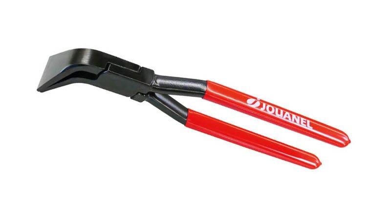 Jouanel PBC40 Clinching Pliers 45 Degree Bent - 40 mm - Depth 45 mm