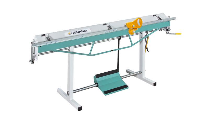 Jouanel PCX1020 Manual Folding Machine 1m - Zinc Copper Alu 1.5mm Steel 1.2mm Angle Gauge