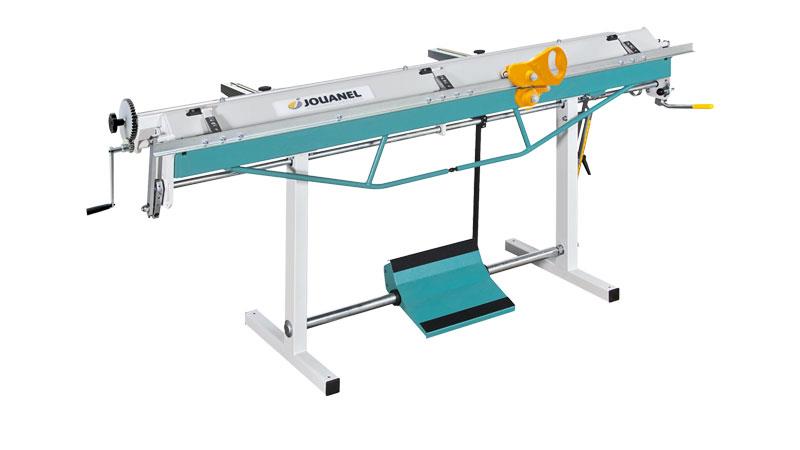 Jouanel PCX2540A Manual Folding Machine 2.5 m - Zinc Copper Alu 1 mm Steel 0.7 mm  Angle Gauge